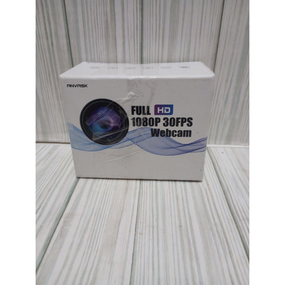 New Gesma CM-02 Full HD 1080P 30FPS Webcam 110° Wide Angle Microphone Camera